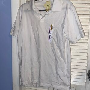 Cherokee white polo shortsleeve